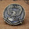 3D Enamel Trump 2020 Election Keep America Great President Candidate Challenge Coin